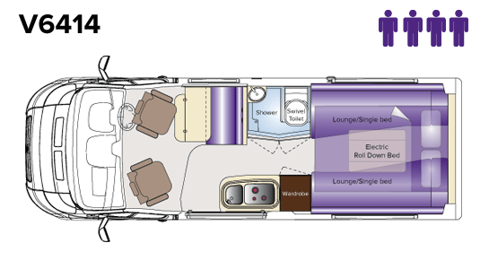 V6414 Floorplan